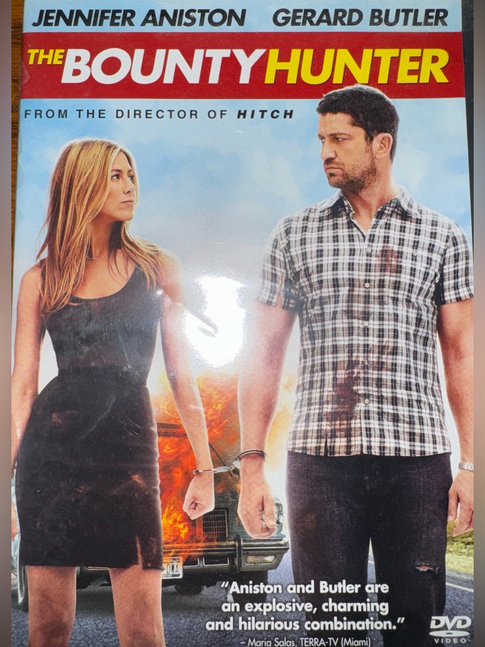 The Bounty Hunter DVD – Action Comedy Starring Jennifer Aniston & Gerard Butler